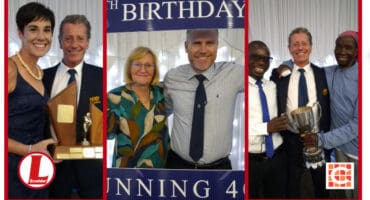 The Nedbank LVCC runners had a grand time at their 40th birthday bash. > Photos: Supplied/Nedbank LVCC