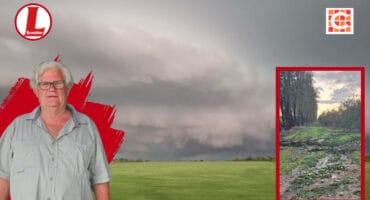 Grant Taylor has lost millions of rands in damage to property and crops due to the storm on December 2. > Photos: Supplied