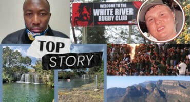 Sibusiso Albert Tshabalala and Pieter Burger. > Photos: Archives