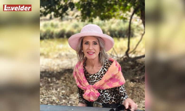 Karin van Aardt in die wildtuin. > Foto: Verskaf/Rentia Trümpelmann