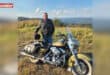 André Kinnear with his Harley-Davidson bike. > Photos: Supplied/Dominique Kinnear