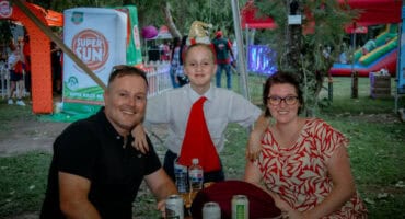 Jaco, Jana and Elsje Janse van Vuuren.