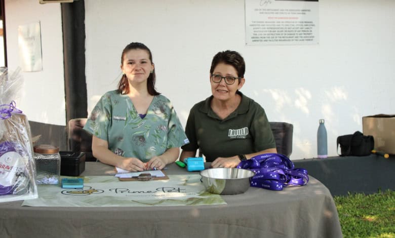 Natasha Kruger of Prime Pet and Hanlie Erasmus of Lowveld Canine Coaching.