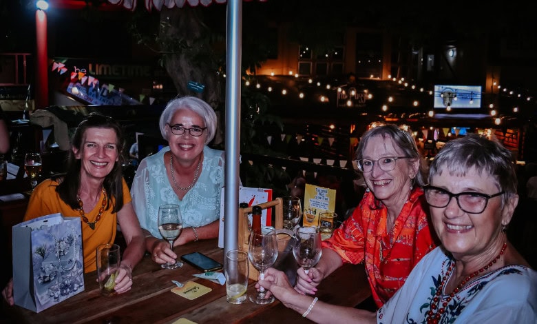 Carina Sutton, Sanette Mattheus, Sally Kruger and Joanne Moore.