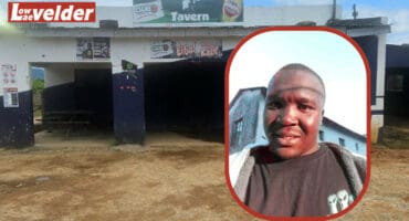 The tavern where the shooting occured and Mdu Ngoma.