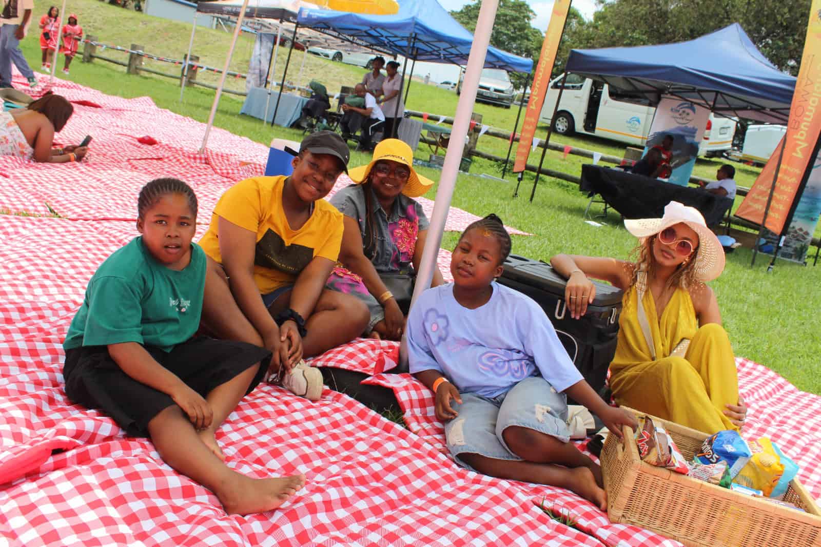 Nsuku, Hlulani, Amukelani and Thandeka Maluleka, and Boitumelo Parsons.