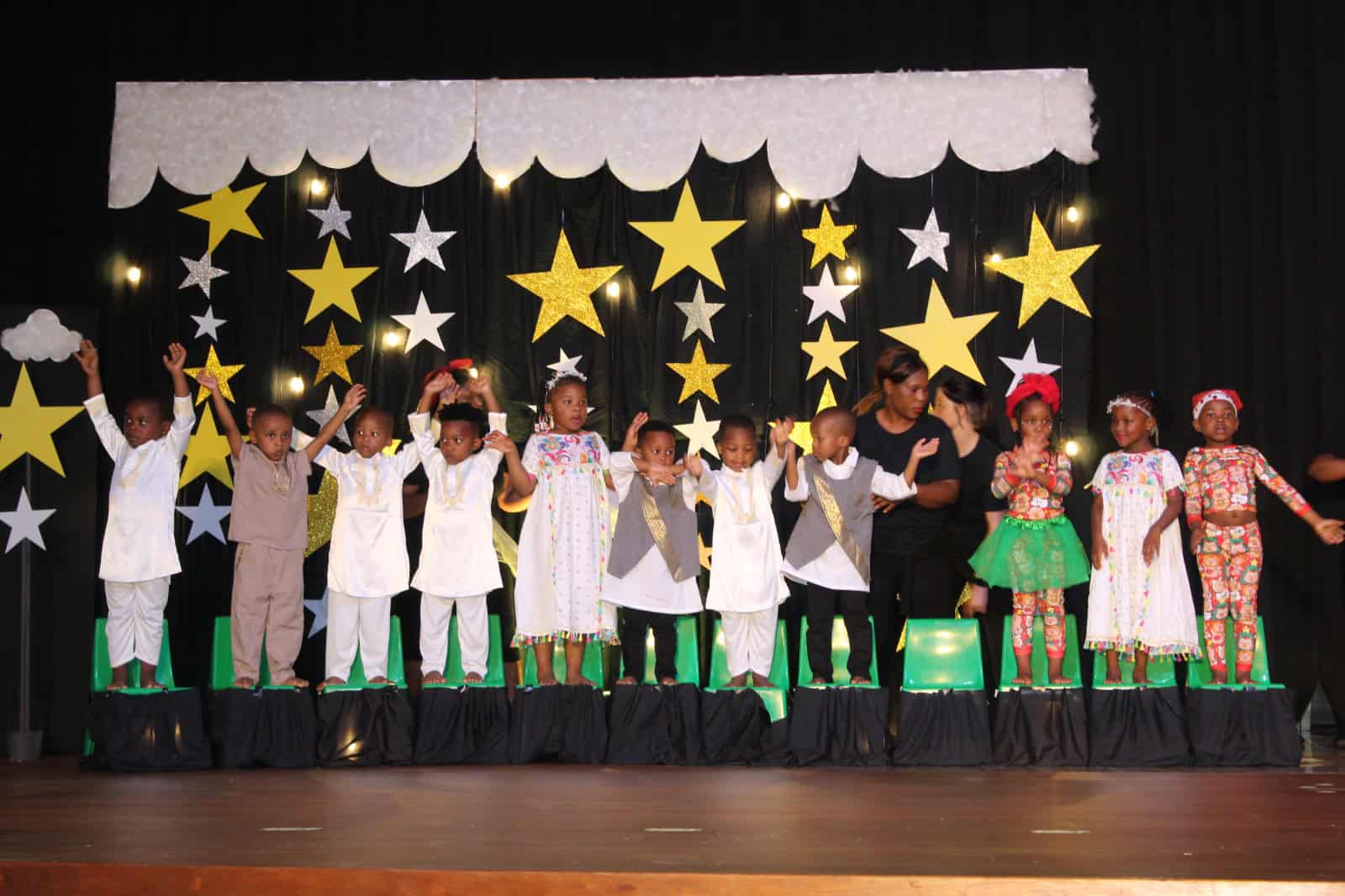 Learners show their parents what they are made of.