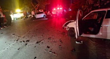 The scene of an accident that claimed one life. > Photo: Supplied/Divergent EMS