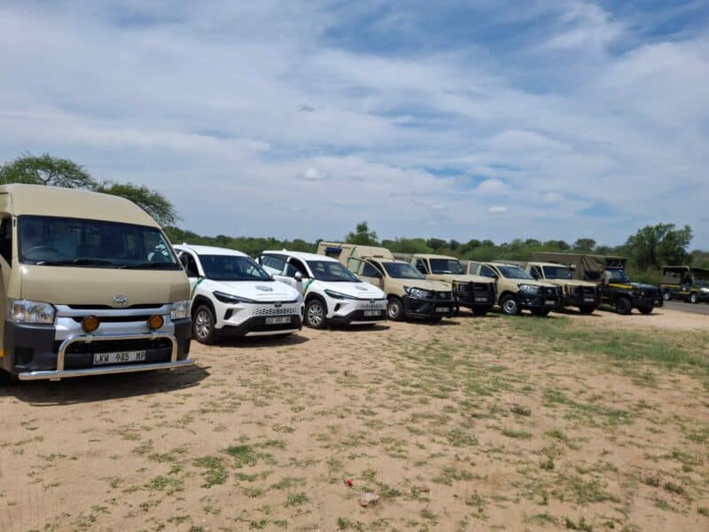 KNP shows off its new fleet.> Photos: Tumelo Waga Dibakwane