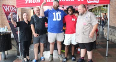 Susan Oosthuyse, Jurgens van Staden, Anton Engelbrecht, Wanga Phutsoane and Chef Vaaitjie. > Photos: Tumelo Waga Dibakwane