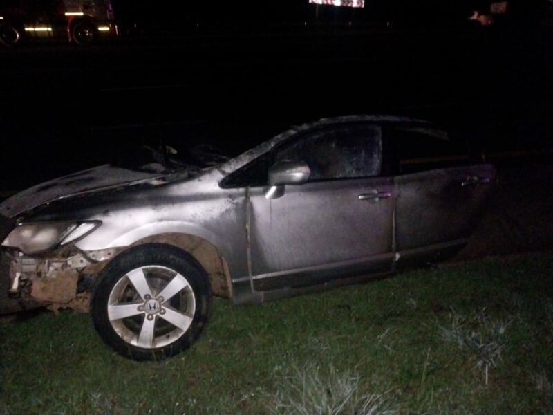 The other damaged sedan.