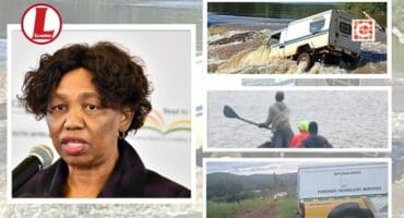 Minister of Defence and Military Veterans Angie Motshekga visited the Macadamia military base near Komatipoort. Photos: Supplied/SAPS