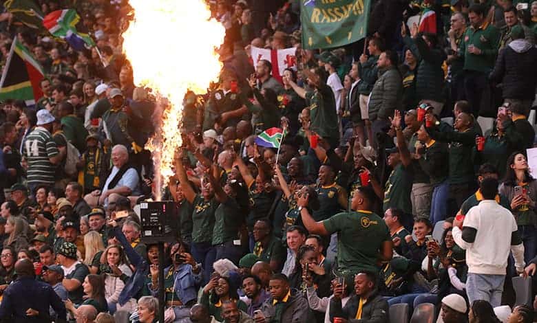 Fans at Mbombela Stadium during the Springboks' match against Georgia. > Photo: Blake Linder