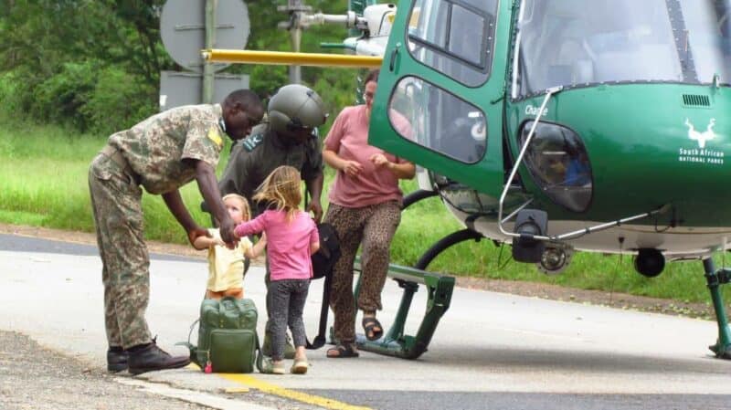 The picture of the SANParks pilot and ranger that circulates on social media. > Photo: Gareth
