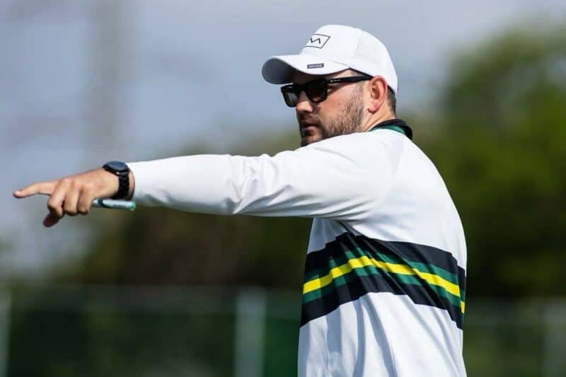 Ruschenbaum in NHS colours. > Photos: Supplied/Anthony Ruschenbaum