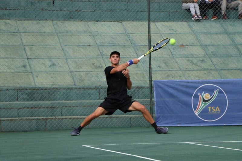 Reigning champion of the Mbombela Open, Alec Beckley. > Photo: Blake Linder