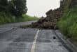 The rock slide on the R38. > Photo: Supplied/DCSSL