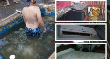 'n Huis in Spinnekopstraat in Marloth Park het 'n gesin se Desembervakansie erg versuur.