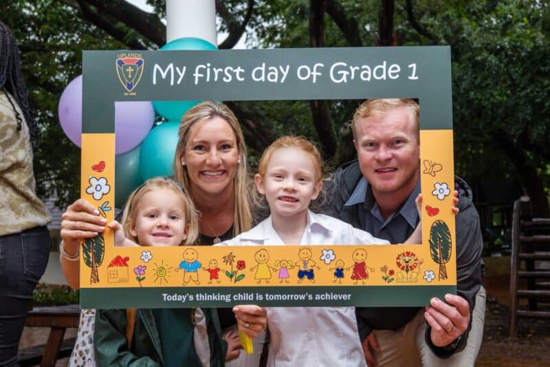 Ava Fargher, Tamaryn Fargher, Tayla Fargher (Grade 1), Bruce Fargher