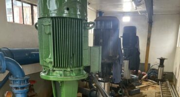 One of the water pumps that is not working. > Photo: Supplied