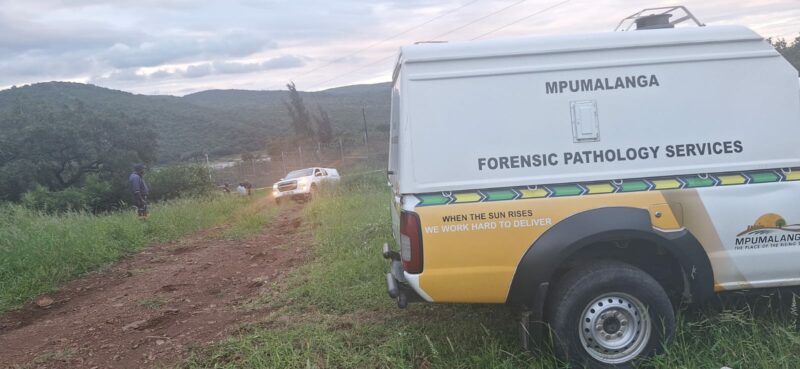 The team that was assigned to search for the missing SANDF member at the scene. > Photos: Supplied