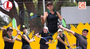 Van NHS se tennis-sterre. > Foto's: Blake Linder