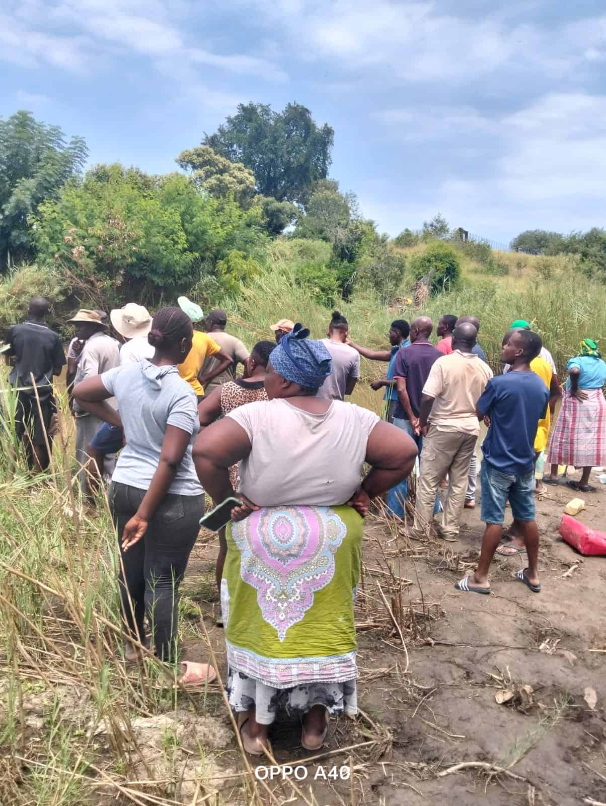 Members of the Belfast Trust community at the Sabie River.