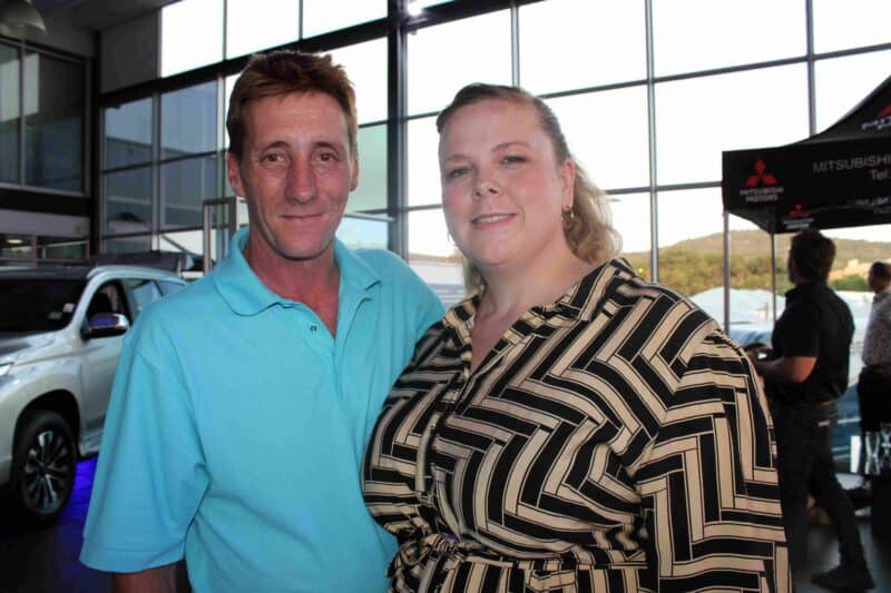 Dana van der Westhuizen and Sascha van Gelder.