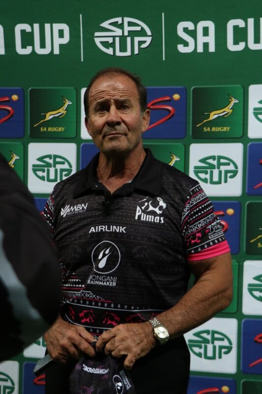 Pumas head coach Jimmy Stonehouse. > Photo: Blake Linder