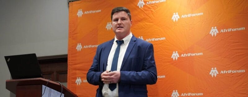 Lambert de Klerk, environmental affairs manager at AfriForum. > Photo: AfriForum.