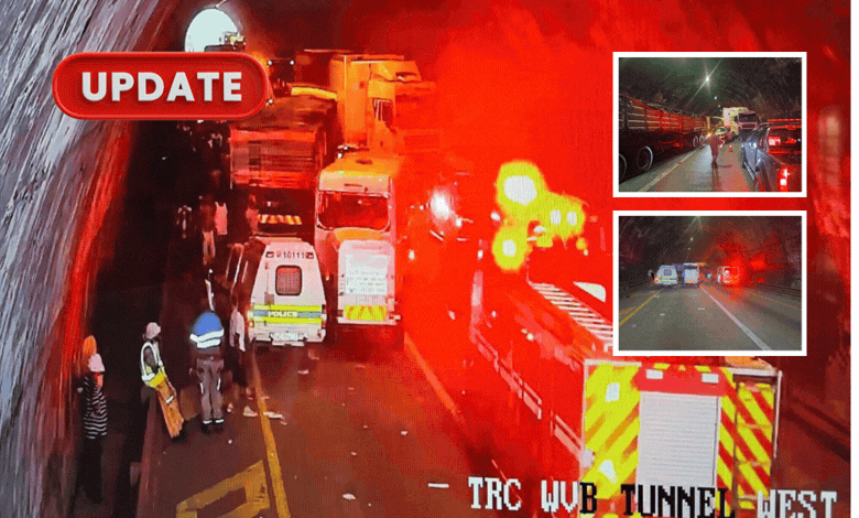 The accident scene. > Photos: Supplied/Facebook