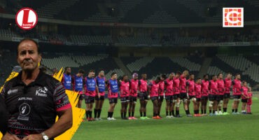 The Airlink Pumas. INSET: Pumas head coach Jimmy Stonehouse. > Photos: Blake Linder