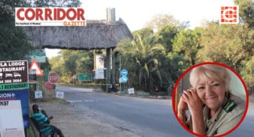 The entrance to Marloth Park. INSET: Sophia Claassens.