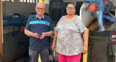 Rowan Torr and Trudie Grové Morgan .