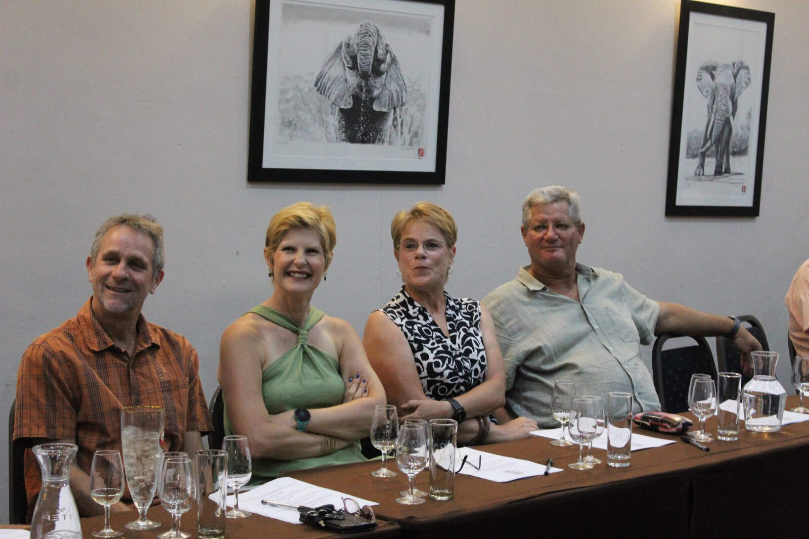 Hendrik Melissa Alberts, and Delia and Franscois Bardenhorst. Photos: Tumelo Waga Dibakwane