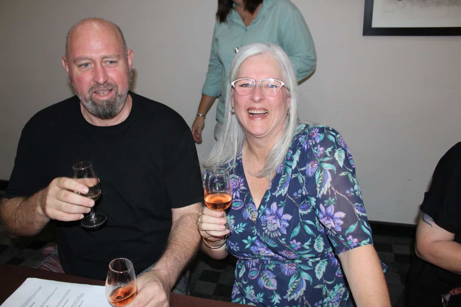Greame Speed and Carol van der Westhuizen.