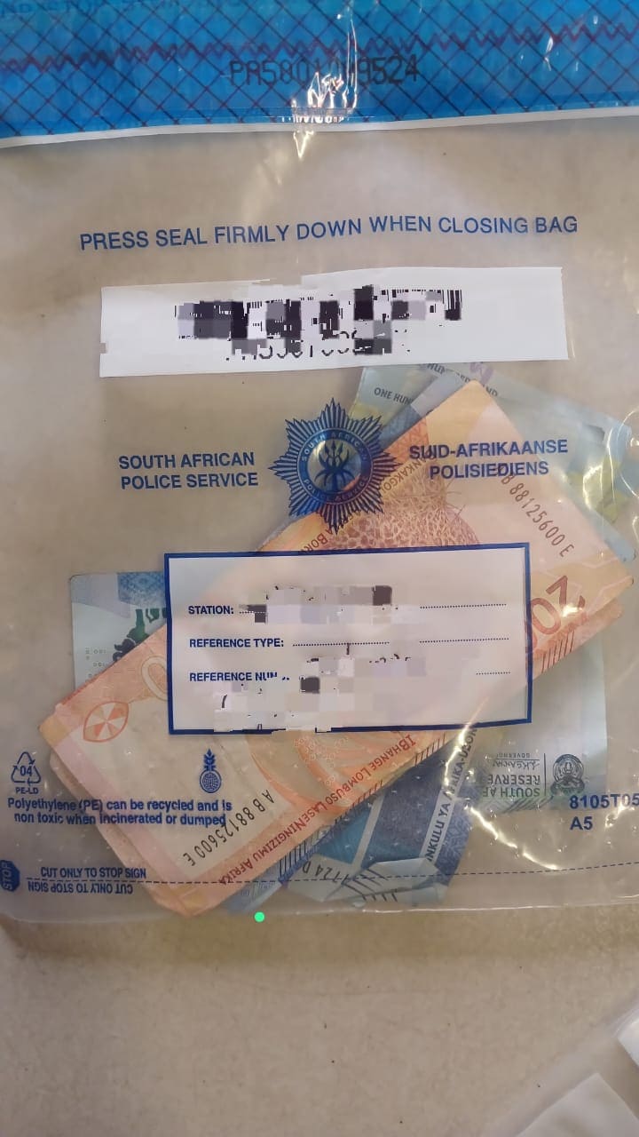 The money that were seized.