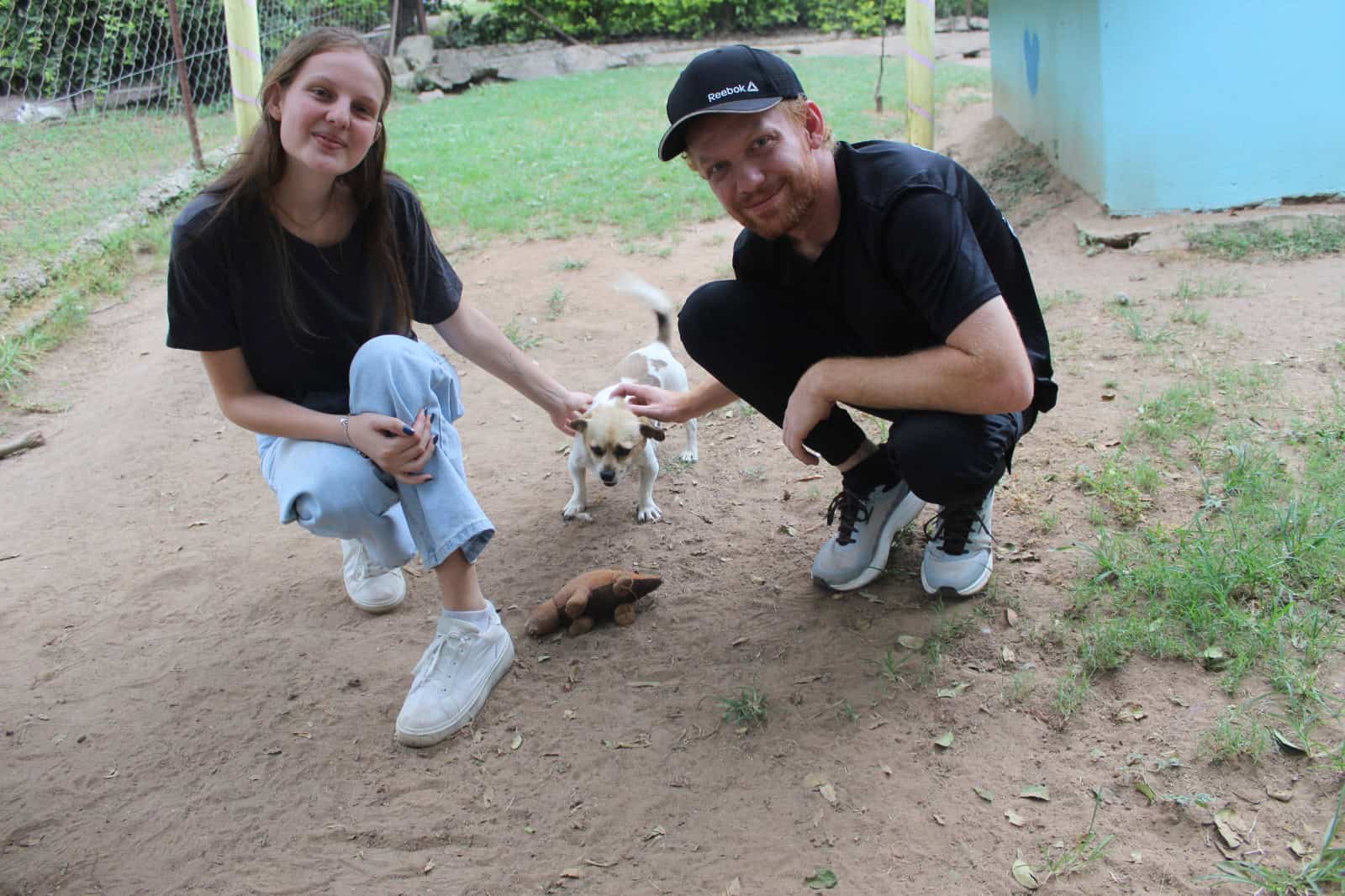Hailey-Mae Roodt and Eben de Fertier.