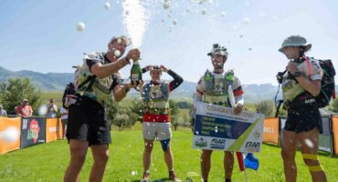 Jabberwock team members Craig Metherell, DeWaal Visser, Harry Wiltshire and Sara Archdeacon. > Photos: Facebook/Steven Freitag