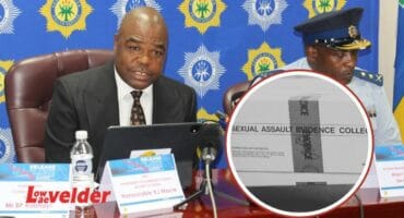 MEC for community safety, security and liaison Jackie Macie and acting police commissioner, Major General Dr Zeph Mkhwanazi. > Photo: Supplied/DCSSL