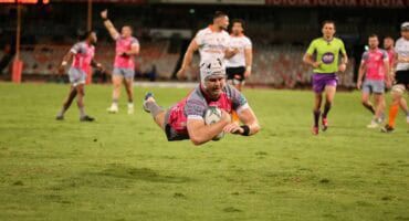 Gustav du Rand scores for the Pumas. > Photo: Kaptured Concepts