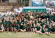 The children who attended the clinic. > Photo: Supplied/Lowveld Region of Honorary Rangers