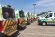 33 provincial ambulances are currently standing idle