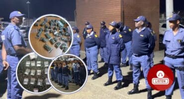 Law enforcement teams carried out extensive operations over the past weekend. > Photos: Supplied/Mpumalanga SAPS