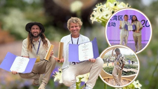 Wêreldroem in Shenzhen deur ons eie Laeveld flora-koning: Leon Kluge