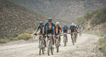 Gawie Combrinck and Nico Bell at the Cape Epic. > Photos: Sportograf