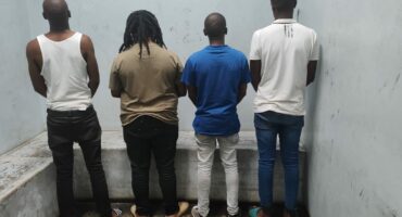 The four suspects. > Photos: Supplied/Mpumalanga SAPS