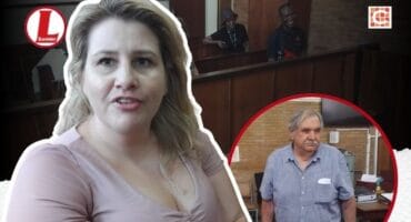 Zietta and Johan Janse van Rensburg in court. Photos: Riot Hlatshwayo