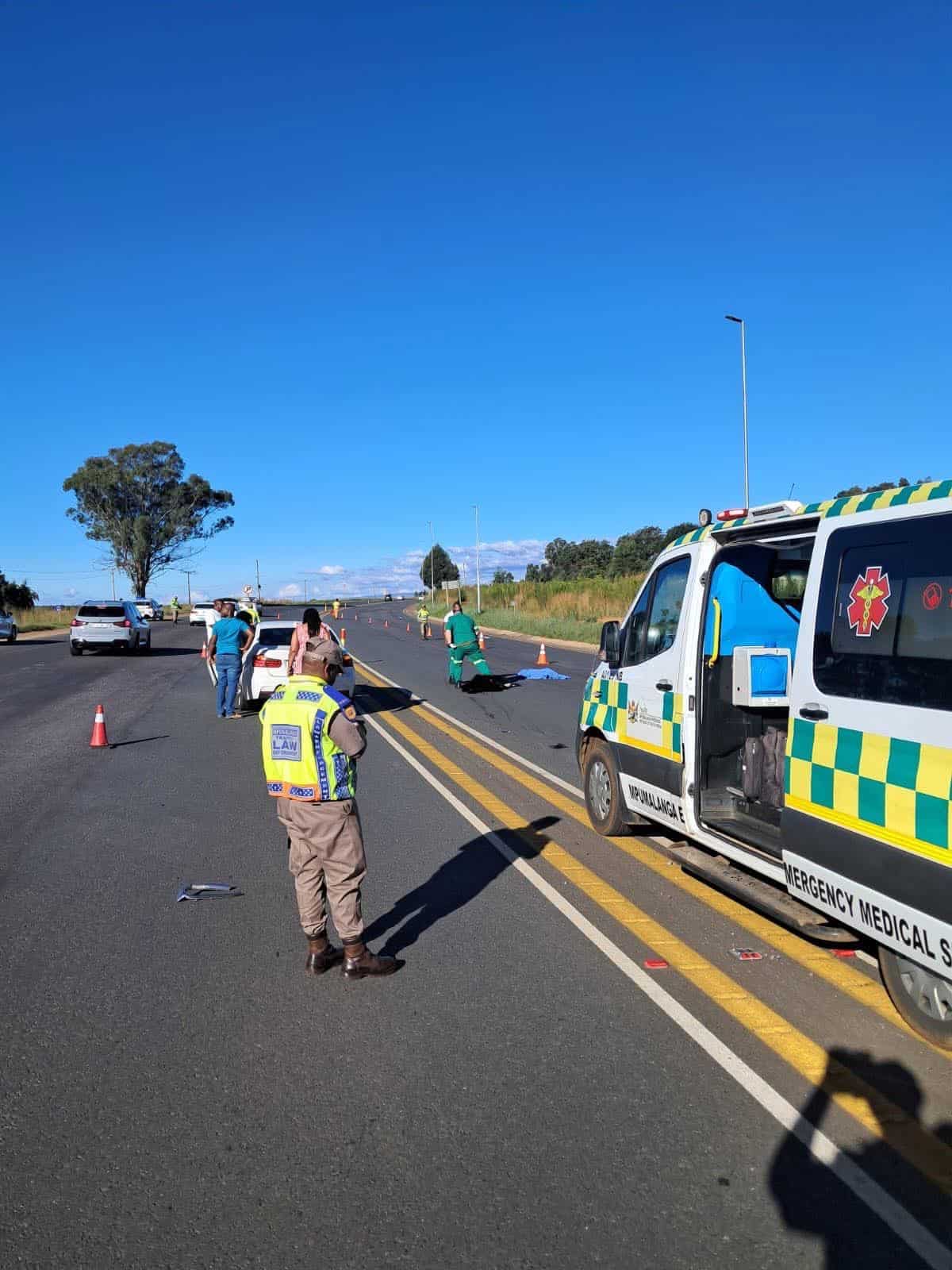Three pedestrians killed between eNtokozweni and Belfast