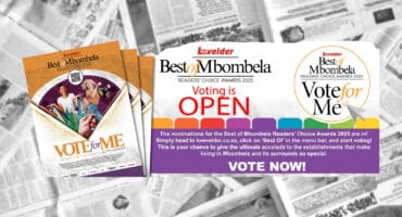 The public can now cast their votes in the Best of Mbombela Readers’ Choice Awards
